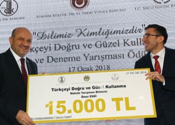 ‘Dilimiz Kimliğimizdir’ konulu makale ve deneme yarışması ödülleri sahiplerini buldu