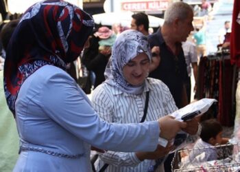 Görme engelli kadının iş azmi