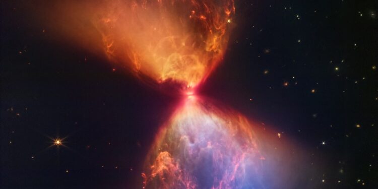 Webb Teleskobu uzayda önyıldız ‘Kum Saati’ni Yakaladı