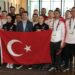 Milli cimnastikçiler Cumhuriyet Bayramı’nı İngiltere’de kutladı