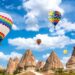 Kapadokya’da balon uçuş rekoru kırıldı
