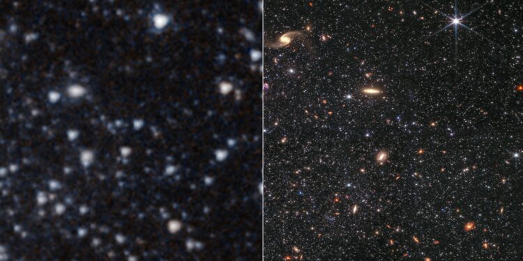 NASA, Büyük Patlama ile yaşıt galaksinin ayrıntılı görüntüsünü paylaştı