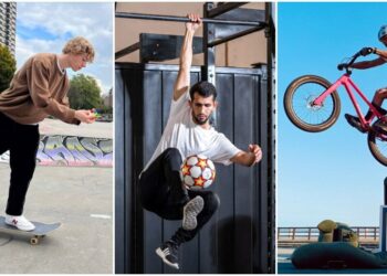 Guinness rekortmenleri becerilerini sergiledi