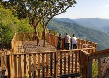 Kastamonu Valla Kanyonu’na seyir terası yapıldı