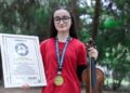 Cansu, kemanıyla 6 ayda elde ettiği 16 dereceyle Guinness’e girdi