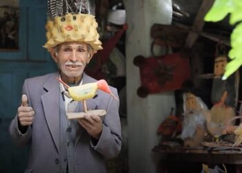 Ağaç köklerinden sanat