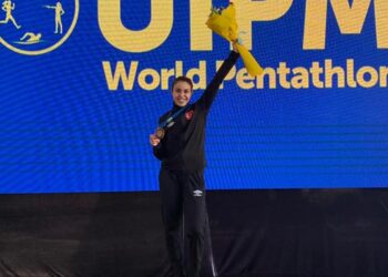 Milli pentatlet İlke Özyüksel dünya üçüncüsü oldu