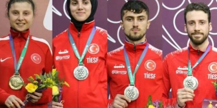 Milli tekvandocu Merve Yazıcı’dan altın madalya