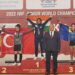 Milli halterci Cansu Bektaş’tan 1 altın 1 gümüş madalya