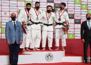 Milli judocu Vedat Albayrak’tan gümüş madalya