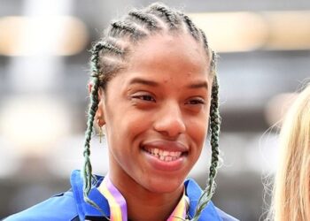 Venezuelalı atlet Rojas dünya rekorunu geliştirdi