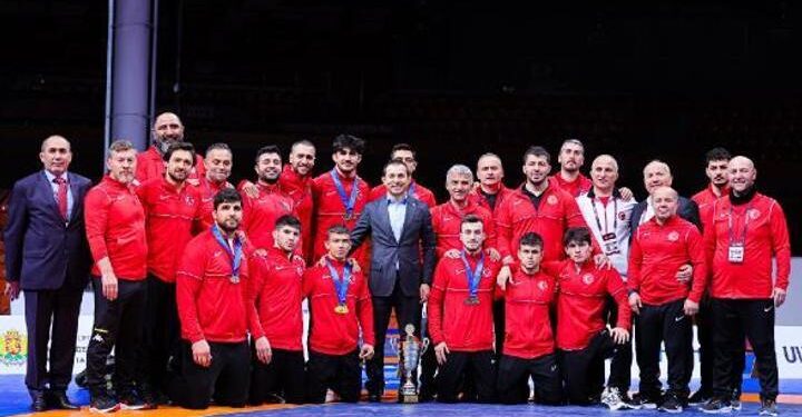 U23 Avrupa Güreş Şampiyonası’nda Türkiye Avrupa ikincisi oldu