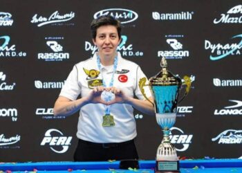 Milli bilardocu Eylül Kibaroğlu, Avrupa şampiyonu oldu