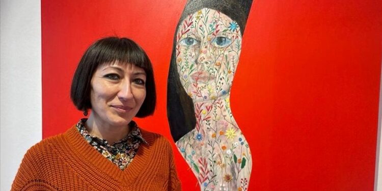 Deniz Karakurt Şekerci’nin ‘Deniz Hikayesi’ sergisi sanatseverlerle buluştu