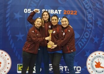 İBBSK Kadın Wushu Takımı Türkiye şampiyonu