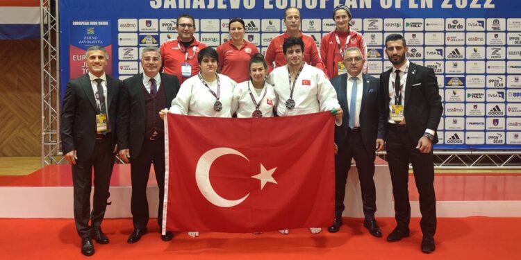 Milli judocular Avrupa Açık’ta 3 madalya kazandı