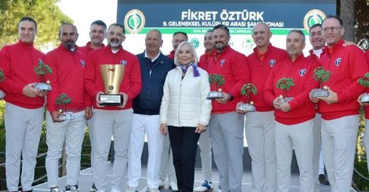 Fikret Öztürk Golf Turnuvası sona erdi