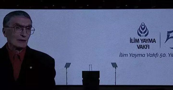 Aziz Sancar’a İlim Yayma Vakfı’ndan 50. Yıl Özel Ödülü