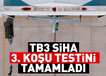 TB3 SİHA 3. koşu testini tamamladı