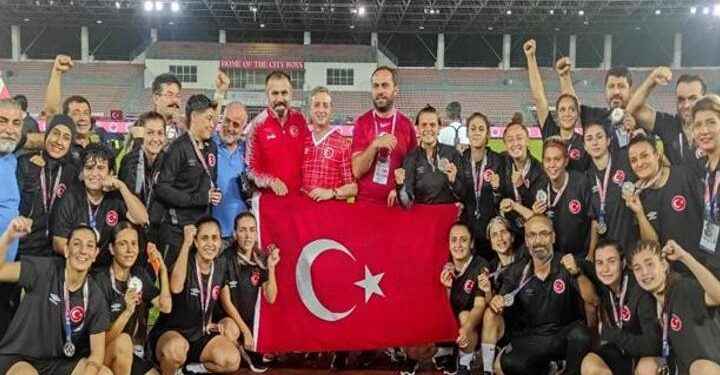 İşitme Engelliler Kadın Milli Futbol Takımımız Dünya ikincisi