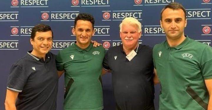 Atilla Karaoğlan ve Erkan Özdamar, UEFA CORE Kampına Katıldı