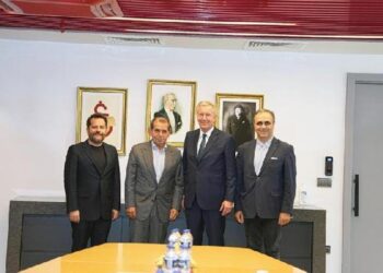 Dursun Özbek, Almanya’nın 10. Cumhurbaşkanı Christian Wulff’u ağırladı