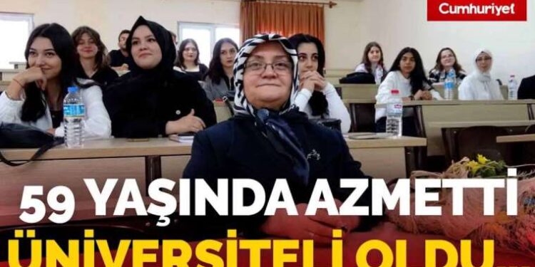 3 çocuk ve 4 torun sahibiydi: 59 yaşındaki Ayşe Kayhan azmetti üniversiteli oldu…