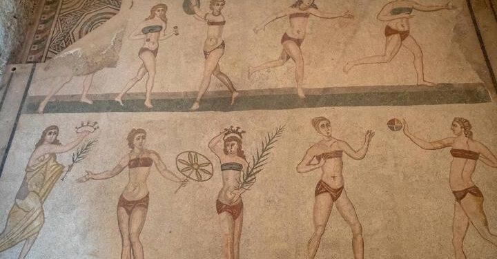 Antik Roma’da bikini varmış