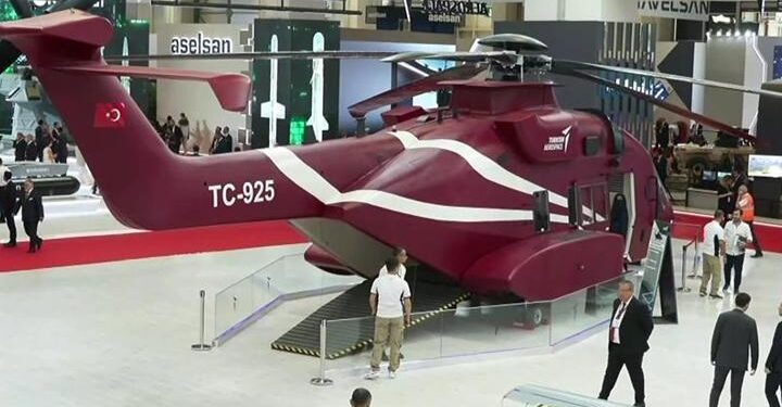 Savunmanın gözdeleri vitrine çıktı: TC-925 ilk kez sergilendi