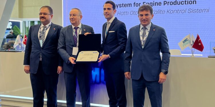 Altay tank motorunun dijital üretimi için imzalar atıldı