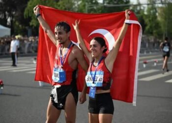 Milli sporcusu Salih Korkmaz’dan tarihe geçen başarı