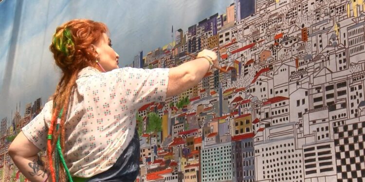 Cumhuriyet’in 100’üncü yılı için dev tablonun yapımına başlandı