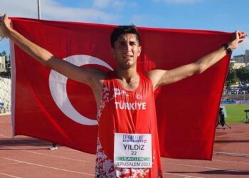 Hayrettin Yıldız’dan 20 Yaş Altı Avrupa Atletizm Şampiyonası’nda gümüş madalya