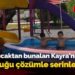 Sıcaktan bunalan Kayra kendi ‘aquapark’ını yaptı