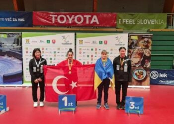 Özel sporcu Ebru Acer, Avrupa şampiyonu oldu