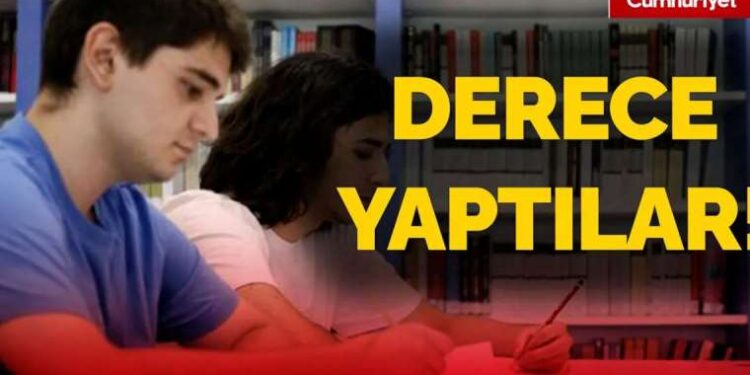 Çöpe atılacak kitaplarla sınava hazırlanıp derece aldılar!