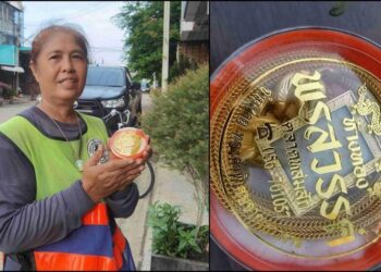 Tayland’da bulduğu altınları polise götüren temizlikçiye ödül
