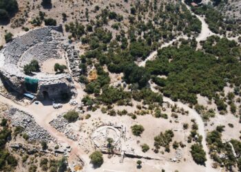 Kaunos Antik Kenti’nde Osmanlı dönemine dair izlere rastlandı