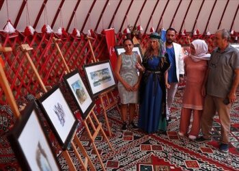Cumhuriyetin 100. Yılında Anadolu’dan Renkler Sergisi Ankara’da açıldı
