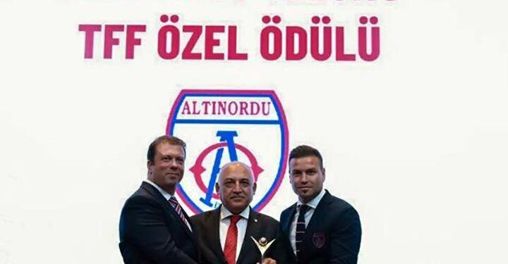 TFF’den Altınordu’ya özel ödül