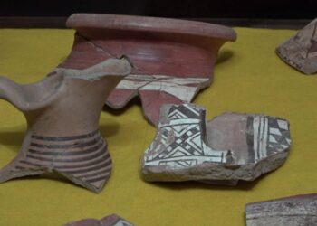 Anadolu’nun en büyük boya bezemeli çanak, çömlek koleksiyonu Oluz Höyük’te bulundu