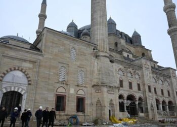 🕌✨ Selimiye’de Restorasyon Çalışmaları Tüm Detaylarıyla Sürüyor!