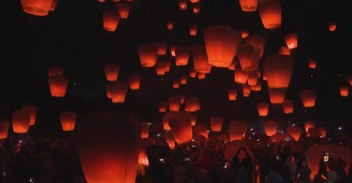 Gelenek devam ediyor: Pingşi Fener Festivali’ne yoğun ilgi 🏮 💭
