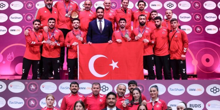 Türkiye, 2025 Avrupa Güreş Şampiyonası’nda 14 Madalya ile Zirvede 🥇🏅
