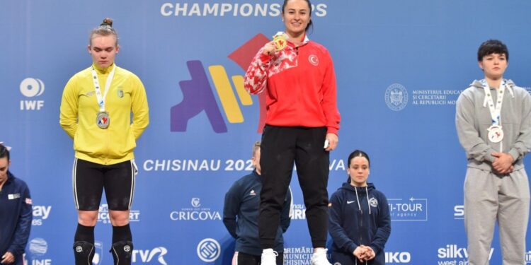 Aysel Özkan, Avrupa Halter Şampiyonası’nda altın ve gümüş madalya kazandı! Gururumuz oldu 🇹🇷🥇🥈