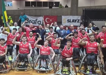 Milli gururumuz Brezilya’da yükseliyor: U23 Tekerlekli Sandalye Basketbol Takımı çeyrek finalde! 💪🥳
