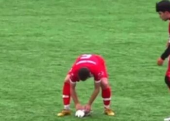 Yeşil Sahada Hayat Kurtaran Müdahale: Kaptan Gani Çatan, Yaralanan Martıyı İlk Yardımla Hayata Döndürdü 🤍